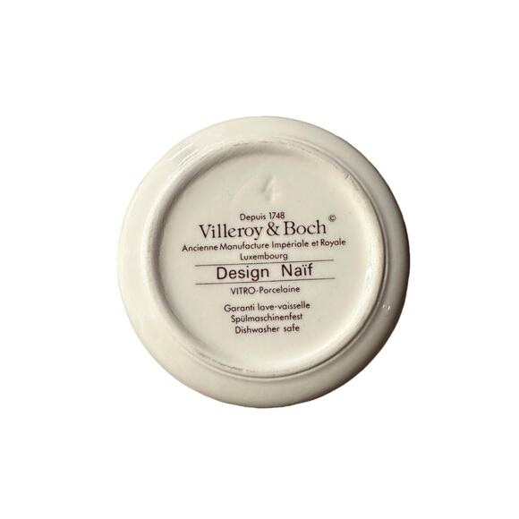 Vintage Villeroy & Boch Design Naif by Gerard Laplau Wedding‎ Trinket Box French - Picture 2 of 5